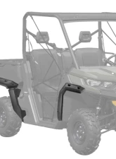 Kemimoto Fender Flare Front | Rear Extended Mud Guards Can Am Defender                                     - B0103-01001BK - Image 10