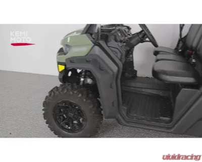 Kemimoto Fender Flare Front | Rear Extended Mud Guards Can Am Defender - B0103-01001BK