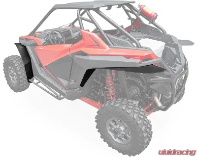 Kemimoto Fender Flares / Mud Flaps Kit Polaris RZR PRO XP 2020-2023 - B0103-01301BK