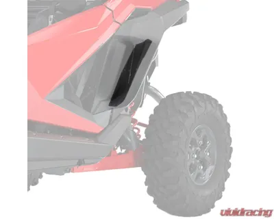 Kemimoto 2 Piece Fender Flare Set / Heavy-Duty Rear Fender FlaresPolaris RZR PRO R 2022-2023 - B0103-03301BK