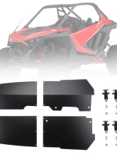 Kemimoto 2 Piece Fender Flare Set / Heavy-Duty Rear Fender FlaresPolaris RZR PRO R 2022-2023                                     - B0103-03301BK - Image 8