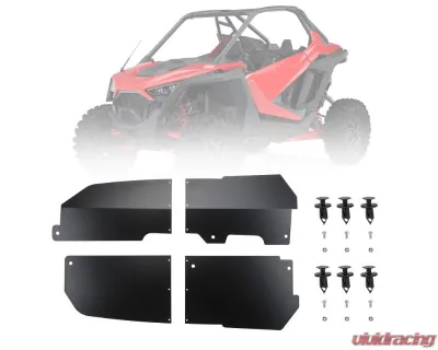 Kemimoto 2 Piece Fender Flare Set / Heavy-Duty Rear Fender FlaresPolaris RZR PRO R 2022-2023 - B0103-03301BK
