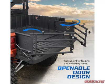 Kemimoto UTV Tailgate Extender Polaris Ranger 1000 XP 2017-2022 - B0105-01201BK