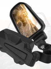 Kemimoto Adjustable Side View Convex Mirror1.75" Roll Cage Honda Pioneer 1000                                     - B0106-01801BK-HD - Image 9