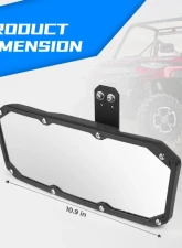 Kemimoto Rear View Mirror Polaris Ranger 500 / 570 / 900 XP S / 1000 XP                                     - B0106-03403BK - Image 7