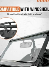 Kemimoto UTV Rear View Mirror Can Am Maverick Trail / Sport 715004924                                     - B0106-04502BK - Image 2