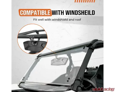 Kemimoto UTV Rear View Mirror Can Am Maverick Trail / Sport 715004924 - B0106-04502BK