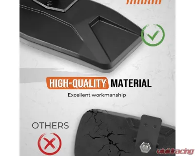 Kemimoto UTV Rear View Mirror Can Am Maverick Trail / Sport 715004924 - B0106-04502BK