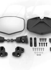 Kemimoto Side Mirrors Aluminum OE Replace #715002459 Can Am Defender                                     - B0106-07001BK - Image 4