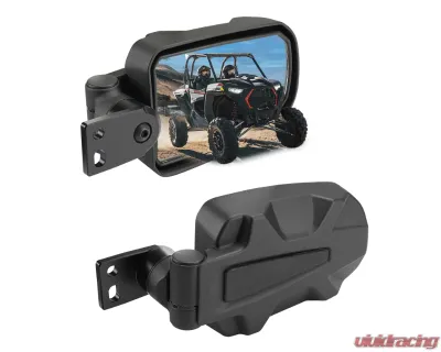 Kemimoto Folding Side Mirrors Polaris RZR XP 900 1000 - B0106-07201BK