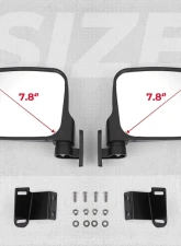 Kemimoto Side Mirrors Polaris Ranger 500 | 570 | 900                                     - B0106-10501BK - Image 5