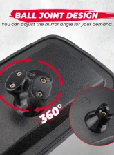 Kemimoto Tractor Replacement Side Mirror                                     - B0106-11801BK - Image 5