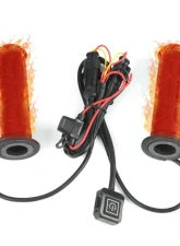 Kemimoto Universal 12V Handlebar Heated Grips Motorcycle / Bicycles / ATVs                                     - B0106-12901BK - Image 6