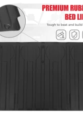 Kemimoto Rubber Full Bed Liner Can-Am Defender                                     - B0107-00601BK - Image 6