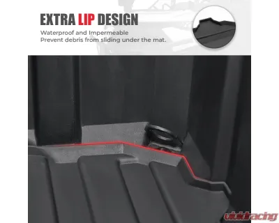 Kemimoto Bed Mat Liner Polaris Ranger XP 1000 - B0107-00701BK