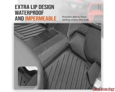 Kemimoto TPE Floor Mats Can-Am Defender - B0107-00901BK