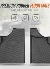 Kemimoto TPE Floor Mats Can-Am Defender                                     - B0107-00901BK - Image 4
