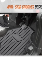 Kemimoto TPE Floor Mats Can-Am Defender                                     - B0107-00901BK - Image 5