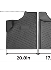 Kemimoto TPE Floor Mats Can-Am Defender                                     - B0107-00901BK - Image 9