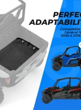 Kemimoto Bed Liner Mat Polaris General                                     - B0107-01301BK - Image 2