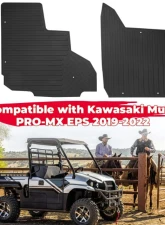 Kemimoto Floor MatsKawasaki Mule PRO-MX EPS                                     - B0107-02701BK - Image 6