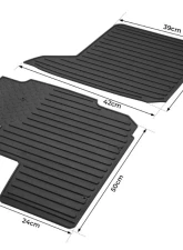Kemimoto Floor MatsKawasaki Mule PRO-MX EPS                                     - B0107-02701BK - Image 7