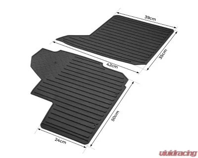 Kemimoto Floor MatsKawasaki Mule PRO-MX EPS - B0107-02701BK