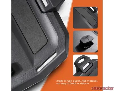 Kemimoto Rear Rack LinQ Plate Can-Am Ryker - B0108-01301BK