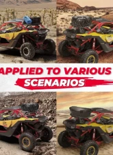 Kemimoto LinQ Pivoting Rack Spare Tire Rack Can Am X3 / X3 Max                                     - B0108-01401BK - Image 2