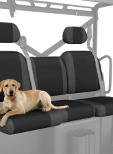 Kemimoto Split Bench Seat Covers Accessories Crew Front Seat Only Polaris Ranger                                     - B0109-00802BK - Image 9