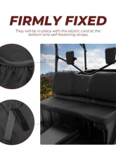 Kemimoto Front Seat Cover Honda Pioneer 1000 / 1000-5 2016-2023                                     - B0109-01001BK - Image 7