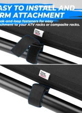 Kemimoto ATV Pad Four Wheeler Rack Seat Cushion Passenger                                     - B0109-01301BK - Image 5