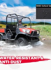 Kemimoto Black Seat Covers Kubota RTV X900 / RTV X1100 / RTV X1120D | 1140 2014-2021                                     - B0109-01401BK - Image 3