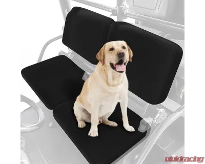 Kemimoto Black Seat Covers Kubota RTV X900 / RTV X1100 / RTV X1120D | 1140 2014-2021 - B0109-01401BK