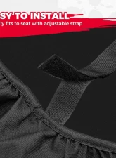 Kemimoto Black Seat Covers Kubota RTV X900 / RTV X1100 / RTV X1120D | 1140 2014-2021                                     - B0109-01401BK - Image 8