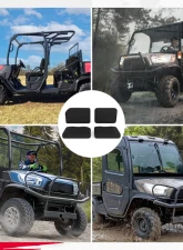 Kemimoto Black Seat Covers Kubota RTV X900 / RTV X1100 / RTV X1120D | 1140 2014-2021                                     - B0109-01401BK - Image 9