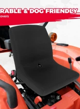 Kemimoto Kubota Tractors Oxd Cloth Seat Covers                                     - B0109-01501BK - Image 6
