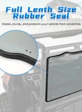 Kemimoto Rear Windshield Window Tint Roof Polaris Ranger                                     - B0110-02003SK - Image 3