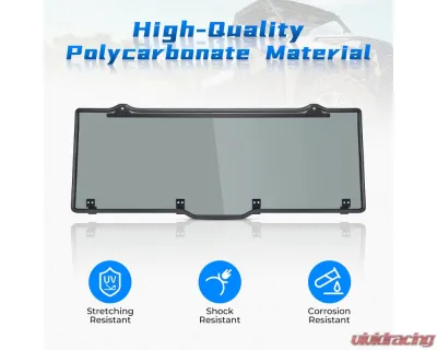 Kemimoto Rear Windshield Window Tint Roof Polaris Ranger - B0110-02003SK