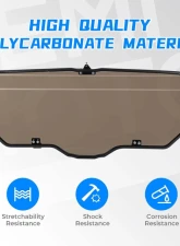 Kemimoto Rear Windshield of High Light Transmittance Honda Talon 1000X / 1000R 2019-2021                                     - B0110-03801SK - Image 3