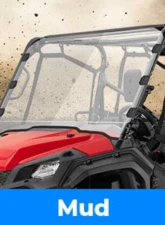 Kemimoto Full Windshield Honda Pioneer 1000 / 1000-5                                     - B0110-04901CL - Image 8