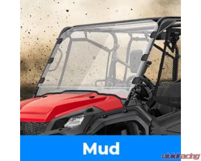 Kemimoto Full Windshield Honda Pioneer 1000 / 1000-5 - B0110-04901CL