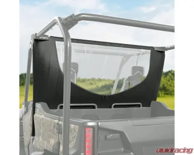 Kemimoto UTV Fabric Soft Windshield | Window Pioneer 1000-5 - B0110-05601BK