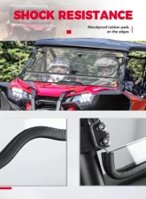 Kemimoto Flip Windshield Honda Talon 1000X / 1000R / 1000X-4 2019-2022                                     - B0110-05901CL - Image 5