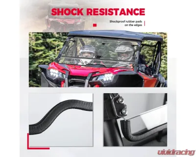 Kemimoto Flip Windshield Honda Talon 1000X / 1000R / 1000X-4 2019-2022 - B0110-05901CL