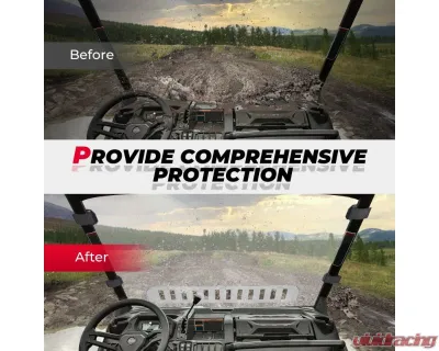 Kemimoto Front Full Windshield Can Am Defender HD 5 /8/10/MAX - B0110-06203CL
