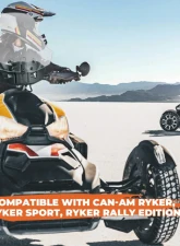 Kemimoto Adjustable Adventure Sport Windshield Can Am Ryker Rally 2018-2021                                     - B0110-06301CL - Image 13