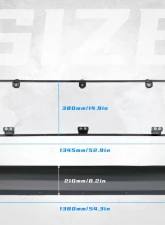 Kemimoto UTV Rear Window Windshield Clear Polaris General 1000/4 2016-2023                                     - B0110-06401CL - Image 9