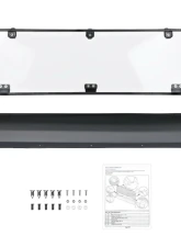 Kemimoto UTV Rear Window Windshield Clear Polaris General 1000/4 2016-2023                                     - B0110-06401CL - Image 10