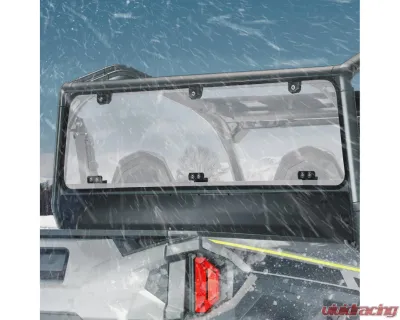 Kemimoto UTV Rear Window Windshield Clear Polaris General 1000/4 2016-2023 - B0110-06401CL
